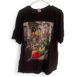 Nickelodeon Black Retro Graphic Tee